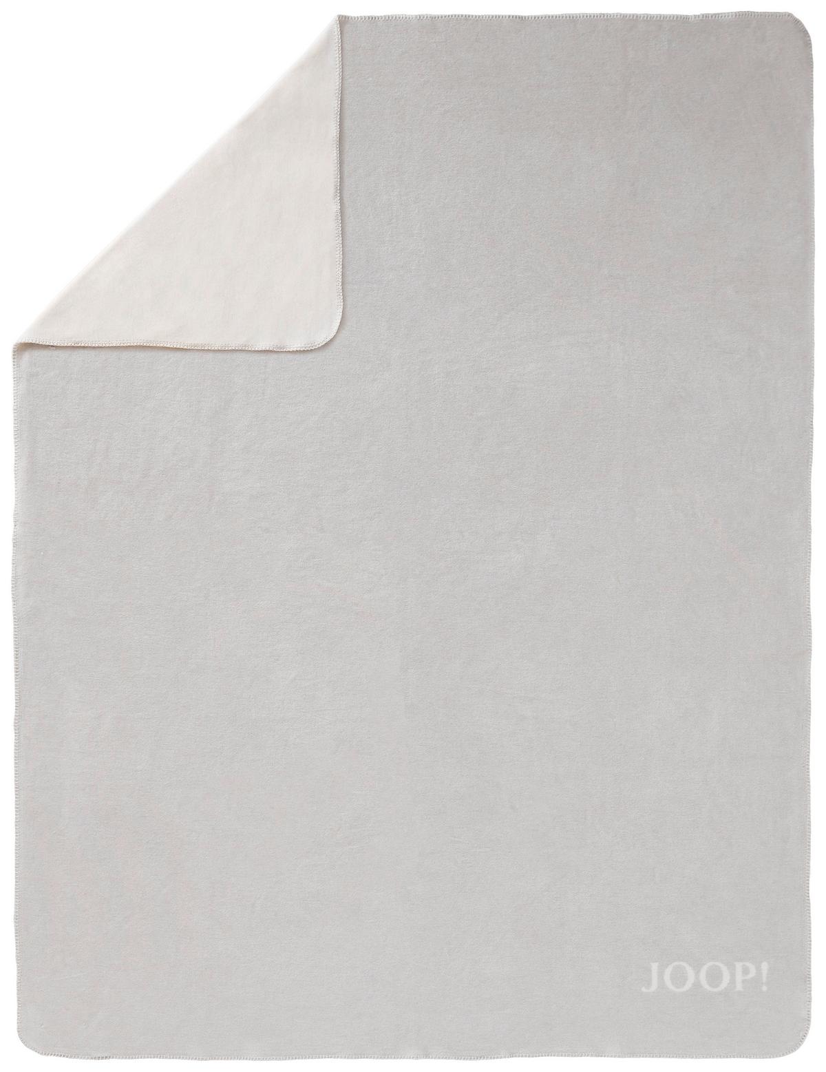 KOC DOMOWY JOOP! MELANGE-DOUBLEFACE - kolor srebrny/kolor naturalny, Konventionell, tkanina (150/200cm) - Joop!