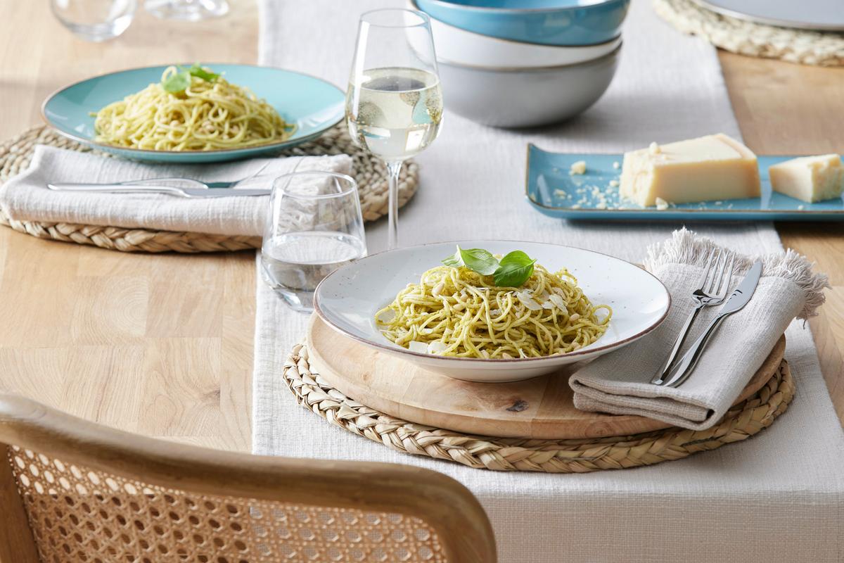 Tálka Capri - kék, Modern, kerámia (20/20/5cm) - Premium Living