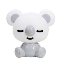 Kindertischleuchte Koala Grau max. 3 Watt - Grau, Basics, Kunststoff (20/20/16cm)