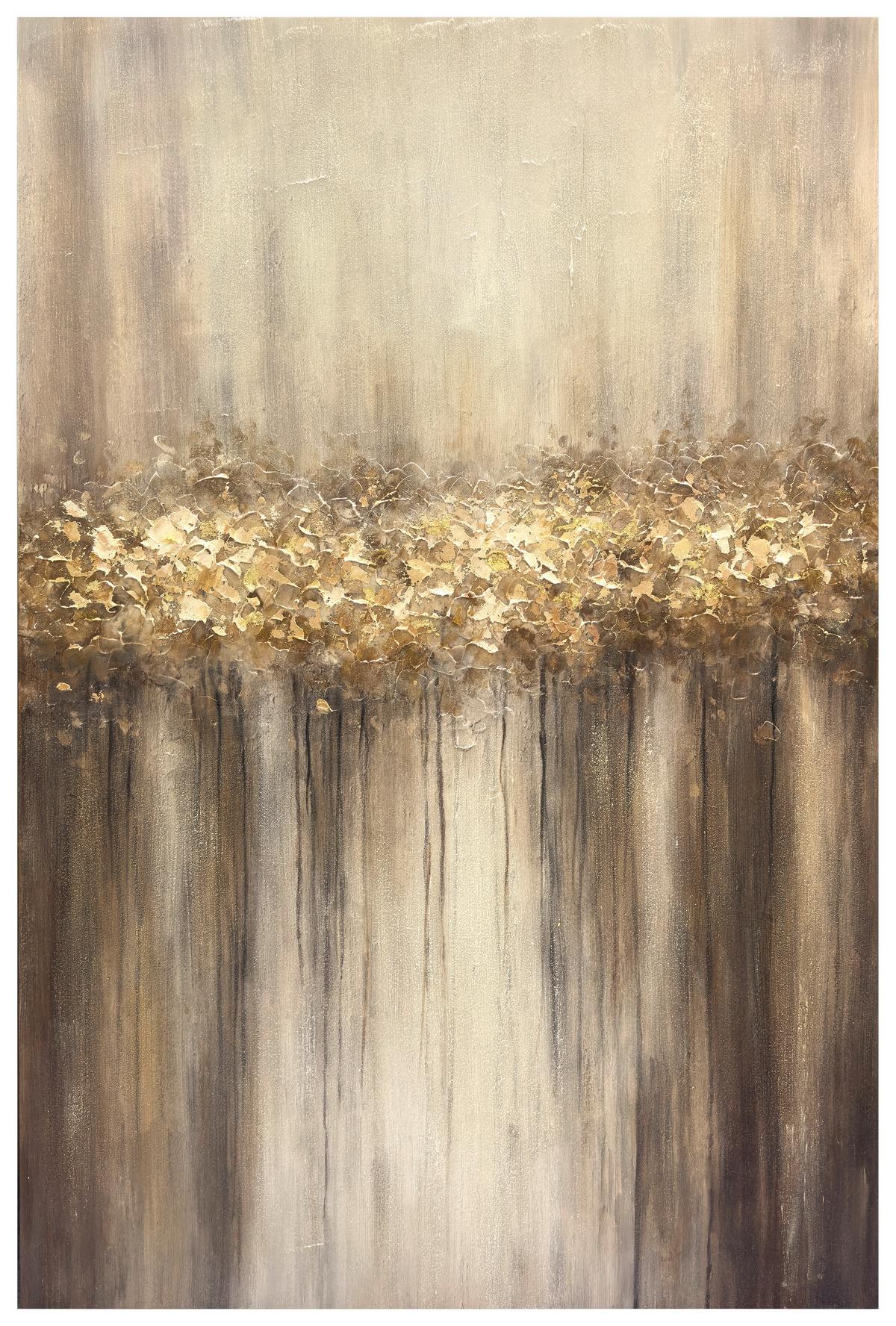 Vászonkép Acryl - többszínű, Konventionell, textil/fa (80/120cm) - Premium Living