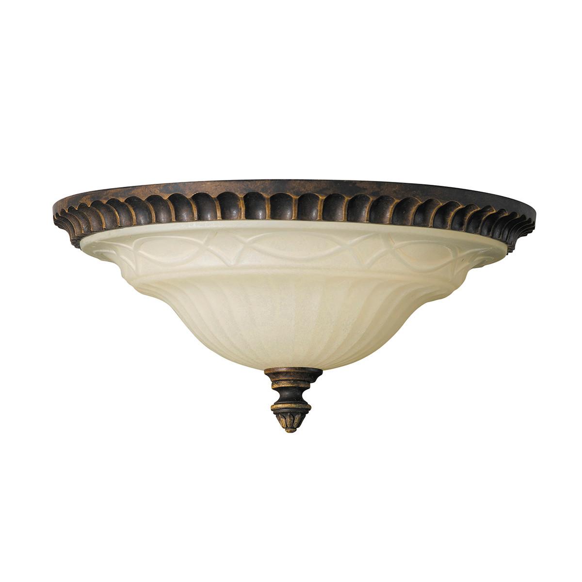Stropna Svjetiljka Drawing - smeđa, Konvencionalno, staklo/metal (33/15.2cm) - Elstead Lighting