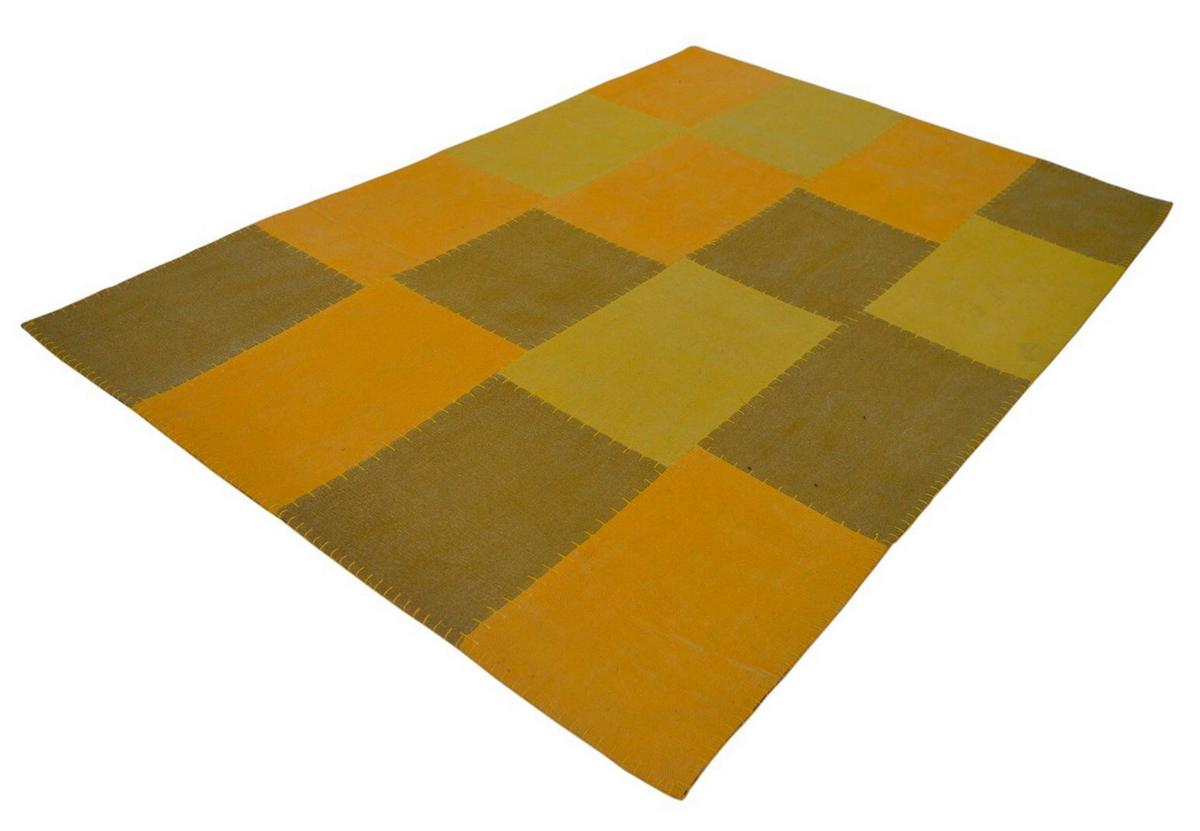 FLACHWEBETEPPICH LYRICAL 110 MULTI/GELB 120X170 - Gelb/Multicolor, Basics, Textil (120/170cm) - Kayoom