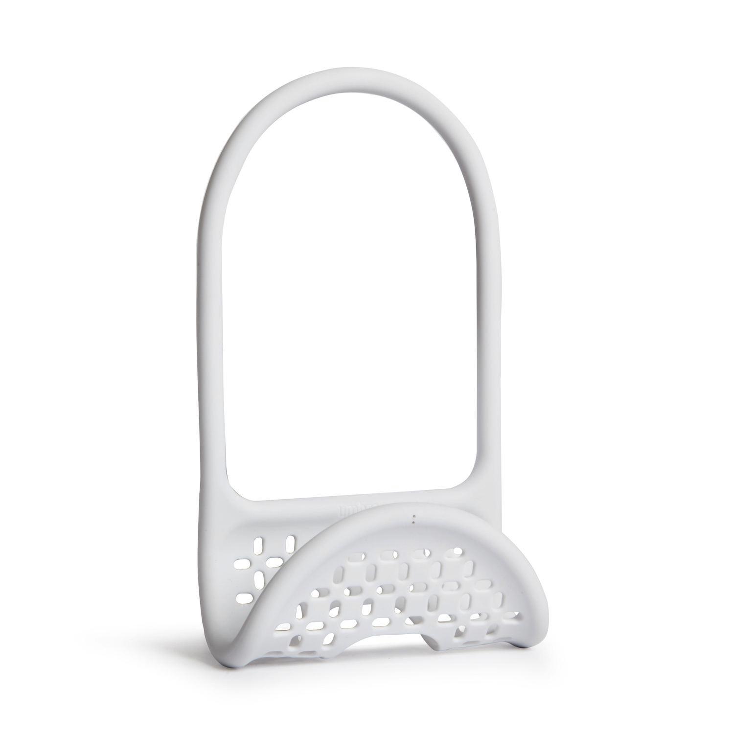 Schwammhalter Flexy in Weiß. - Weiß, MODERN, Kunststoff/Metall (11/25,5cm) - Mömax modern living