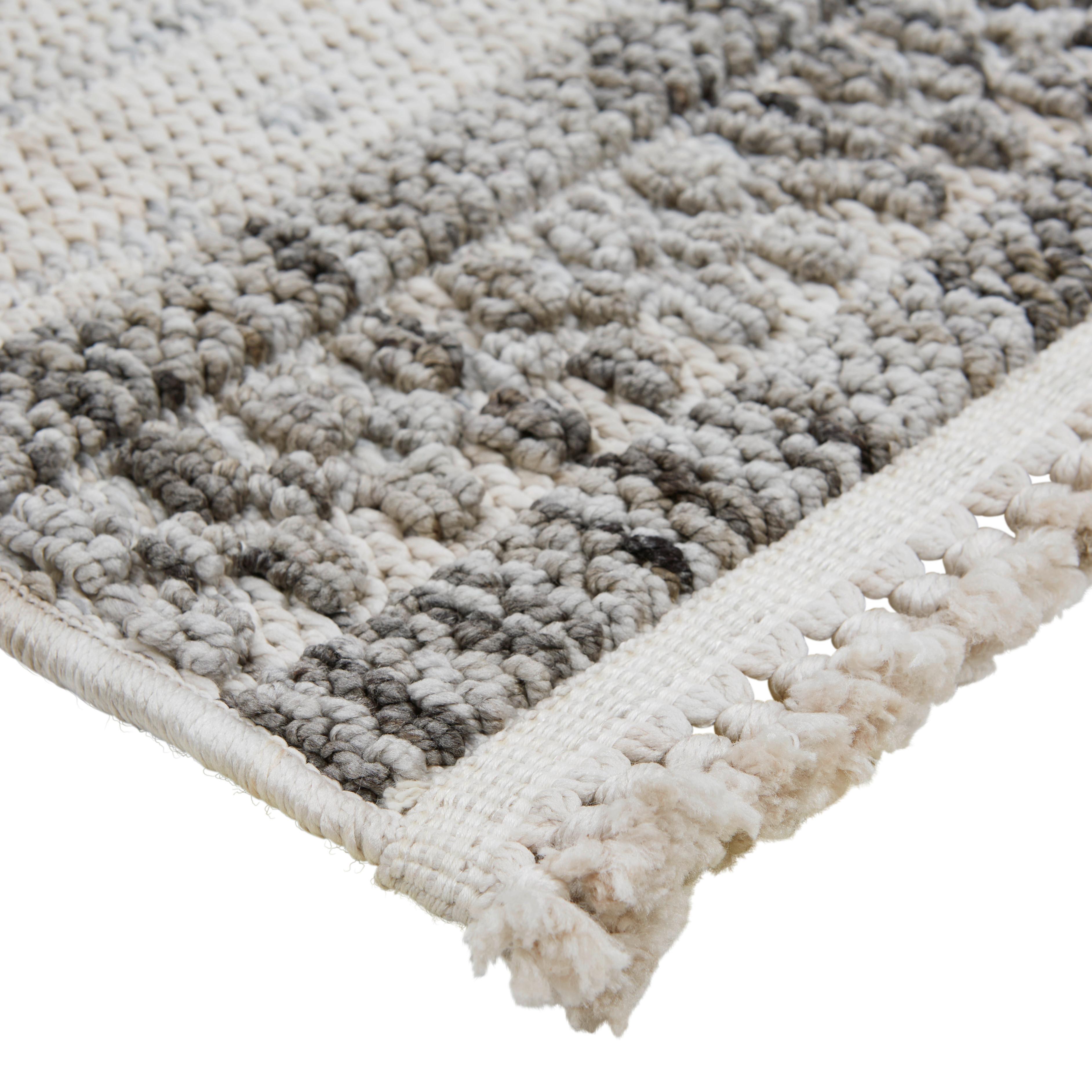 Ravno Tkana Preproga Valencia - siva/antracit, Moderno, tekstil (160/230cm) - Modern Living