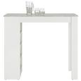 Bar Grau/Weiß - Weiß/Grau, MODERN, Holzwerkstoff (115/103/50cm) Bar Grau/Weiß - Weiß/Grau, MODERN, Holzwerkstoff (115/103/50cm)