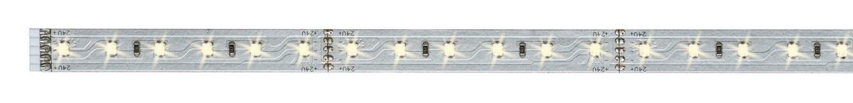 LED-Strip 70581 in Silberfarben max. 6 Watt - Silberfarben, Basics, Metall (100/0,3cm) - Paulmann