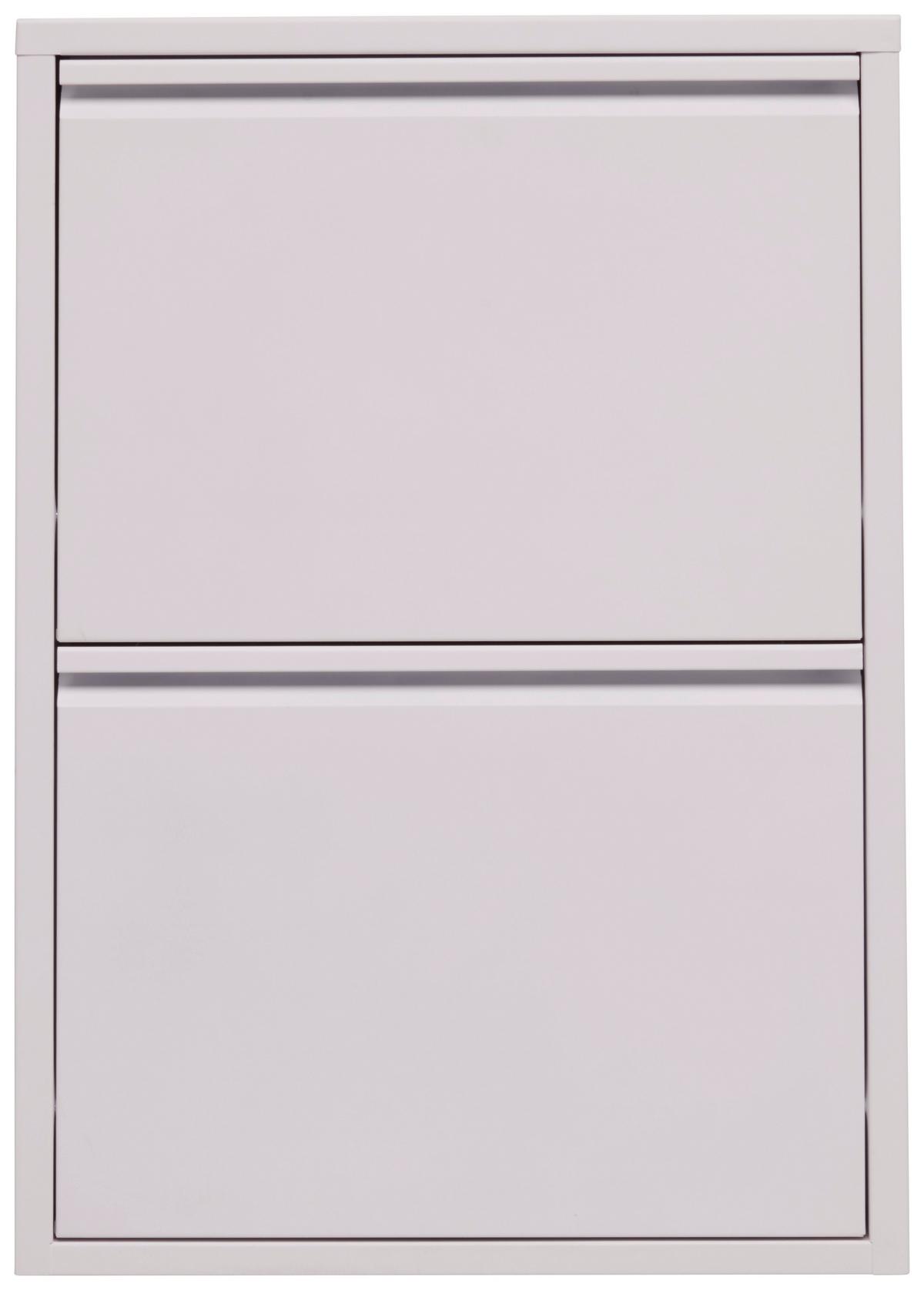 SZAFKA UCHYLNA NA BUTY FLY - biały, Basics, metal (50/70,5/15cm) - Carryhome