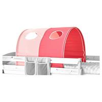 Tunnelset "Tunnelset", rosa/hellrosa - Hellrosa/Rosa, KONVENTIONELL, Textil/Metall (100/73/87cm) - MID.YOU