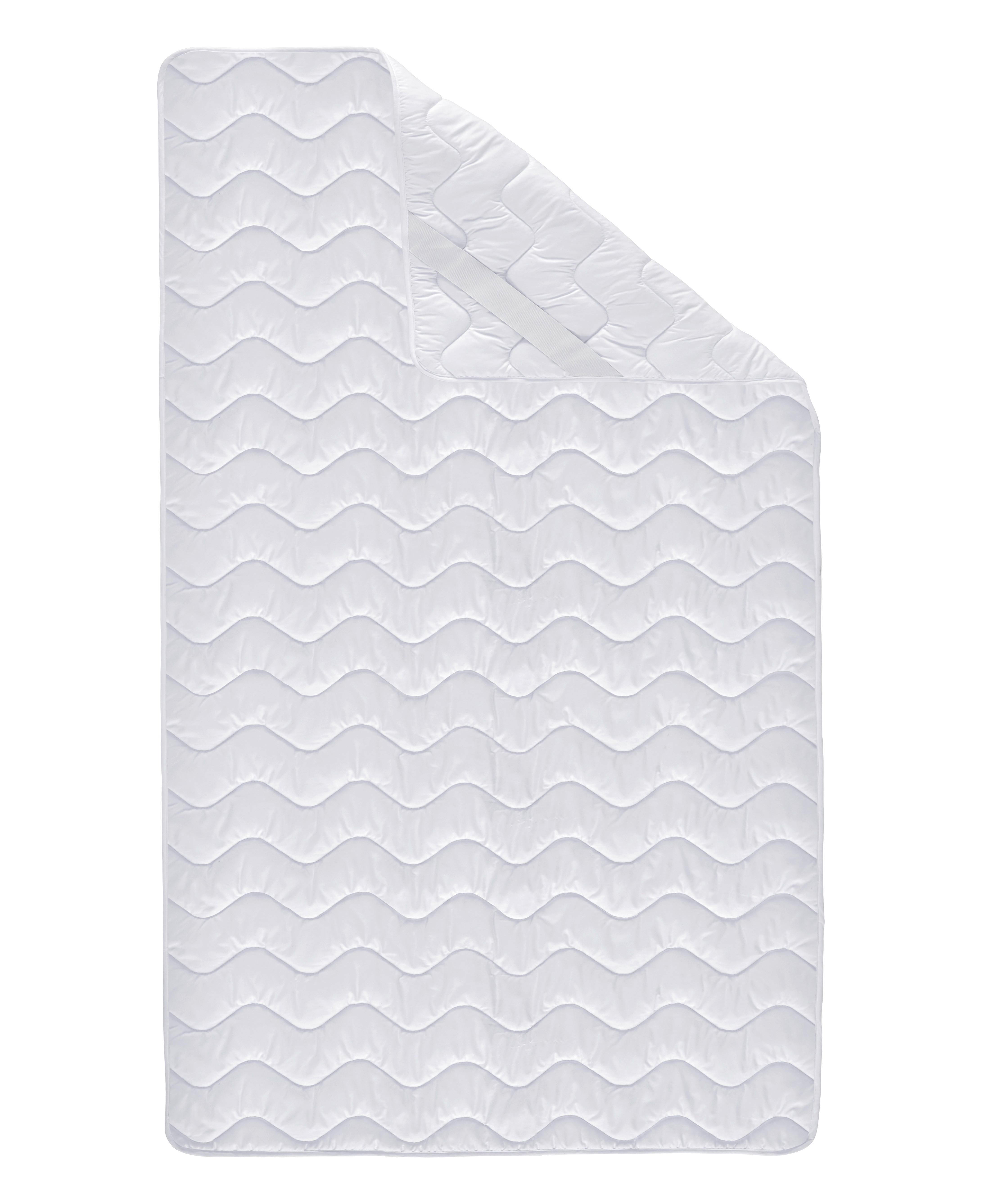 Matratzenschoner John ca. 140x200cm - Weiss, Textil (140/200cm) - Nadana