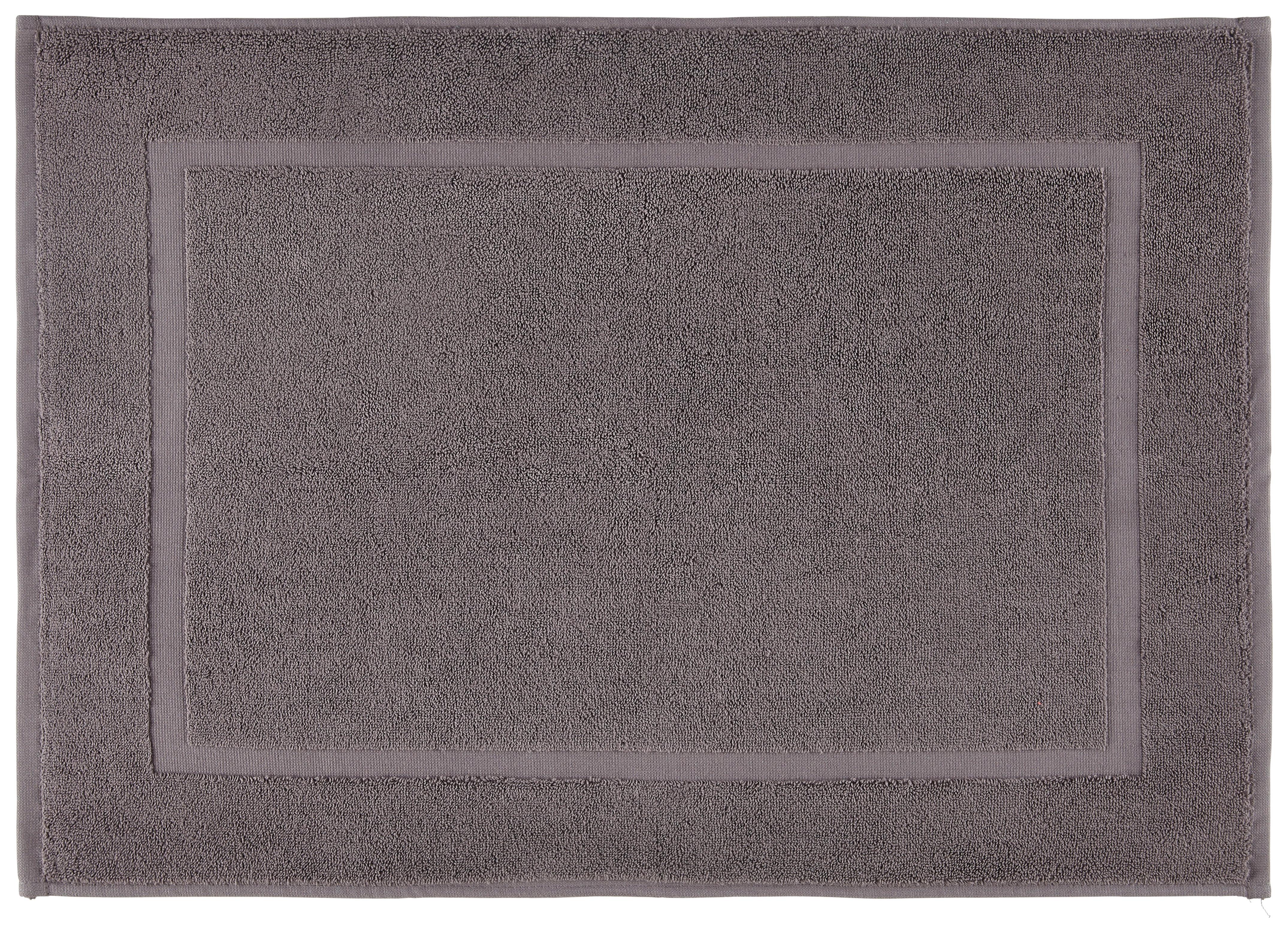 BADEMATTE MELANIE - Anthrazit, Textil (50/70cm) - Modern Living