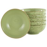 Set Posod Green, 6-Delni - zelena, Trend, keramika (16,5cm) - Creatable