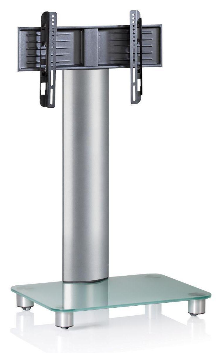 Stojalo Za Tv Bilano Srebrna, 60 Cm - srebrne barve, Konvencionalno, kovina/steklo (60/100/44cm) - MID.YOU