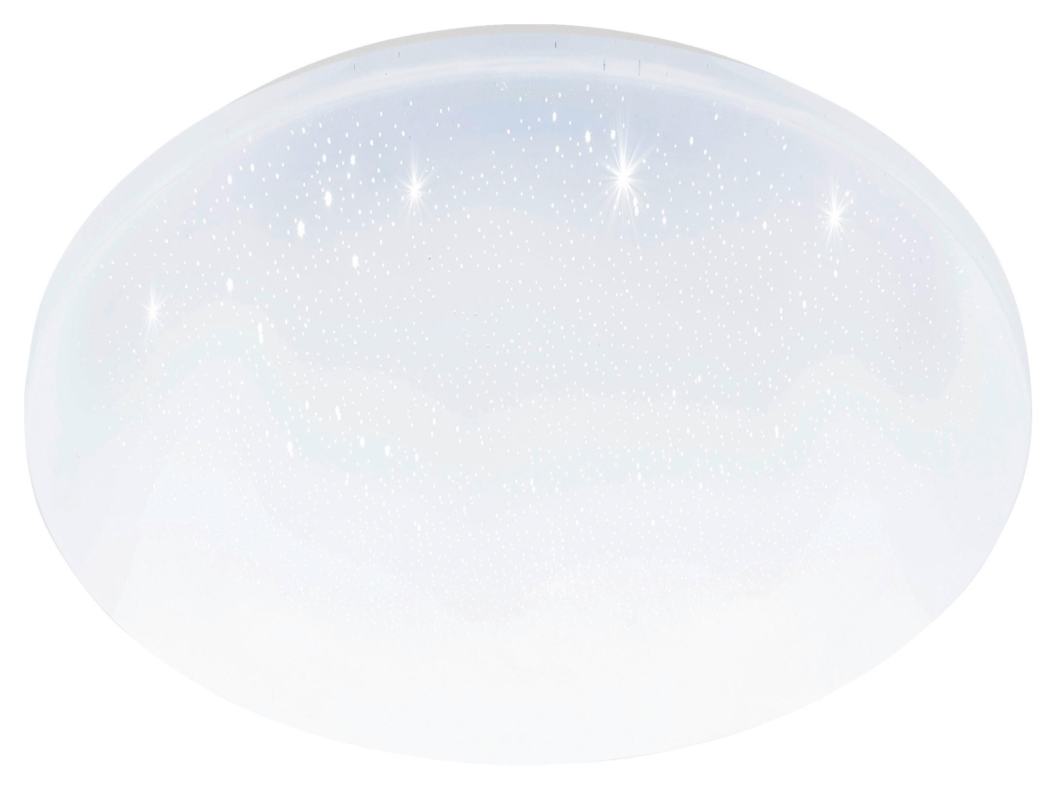Led-deckenleuchte Pogliola-S D. 31 Cm Weiss - Weiss, Basics, Kunststoff/Metall (31/5,5cm)