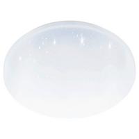 Led-deckenleuchte Pogliola-S D. 31 Cm Weiss - Weiss, Basics, Kunststoff/Metall (31/5,5cm)