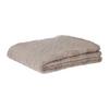 Felldecke Rabbit Brushed Hellbraun ca. 130x170cm - Hellbraun, Textil (130/170cm) - Modern Living