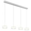 SUSPENSION LUNOUI - clair/blanc, Basics, métal/matière synthétique (105/15/150cm)
