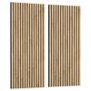 AKUSTIKPANEL LUCIA 2ER-SET -SB- - ekfärgad, Modern, trämaterial/textil (60/120/1,5cm) - Mömax