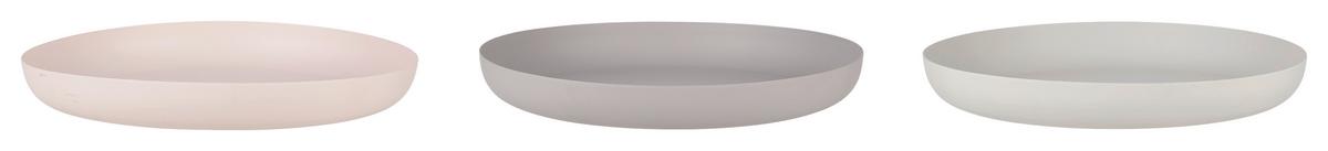 Dísztányér Tamara - kékesszürke/halvány rózsaszín, Modern, fém (30,5/3,5cm) - Modern Living