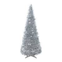 Dekobaum Pop-up Siberfarben - Silberfarben, Basics, Kunststoff/Metall (58cm) - Mömax