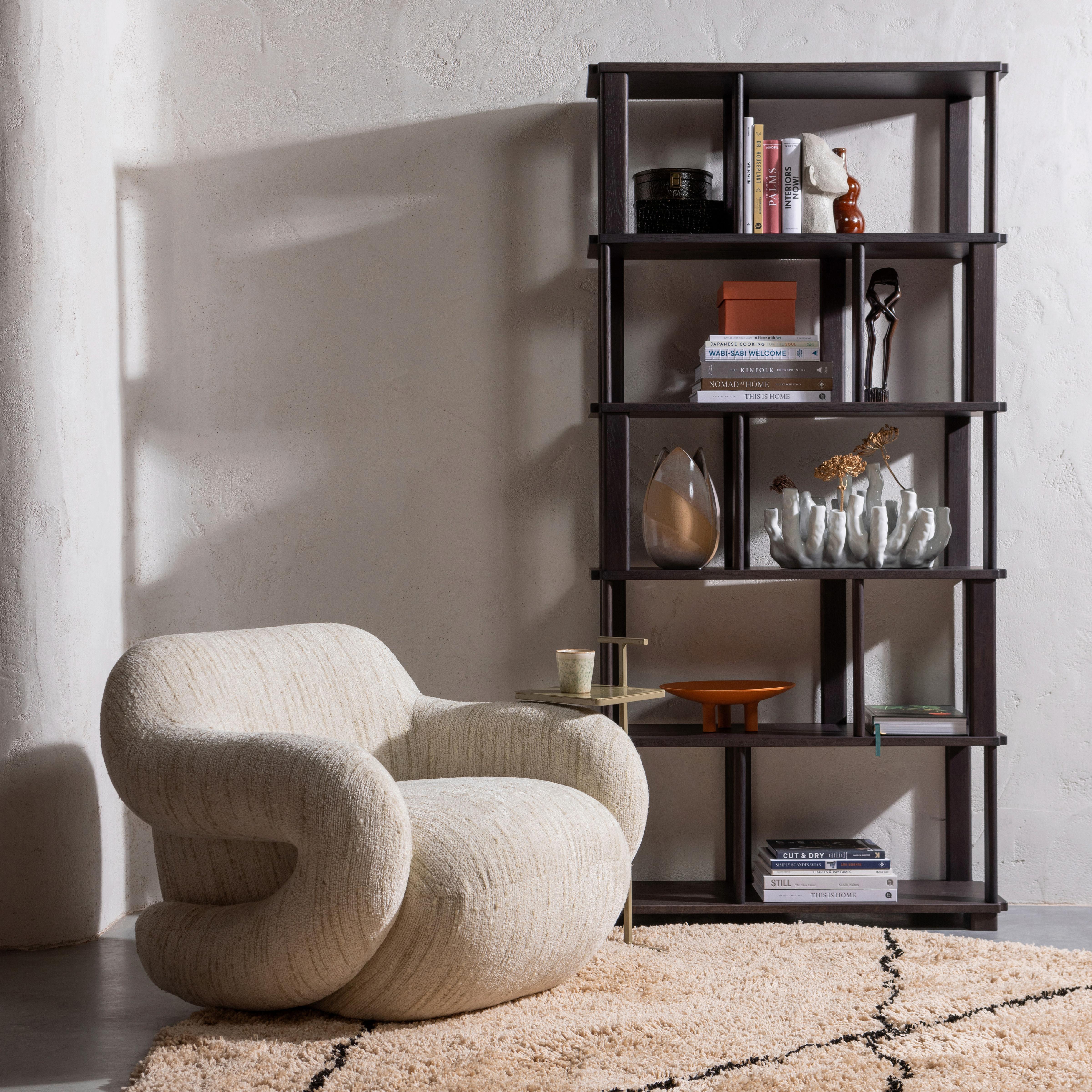 SESSEL Folke Naturfarben B: 88cm - Schwarz/Naturfarben, Design, Kunststoff/Textil (88/70/88cm) - Livetastic