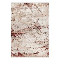 Flachwebeteppich My Memphis 381 - Rot, Basics, Textil (200/290cm)