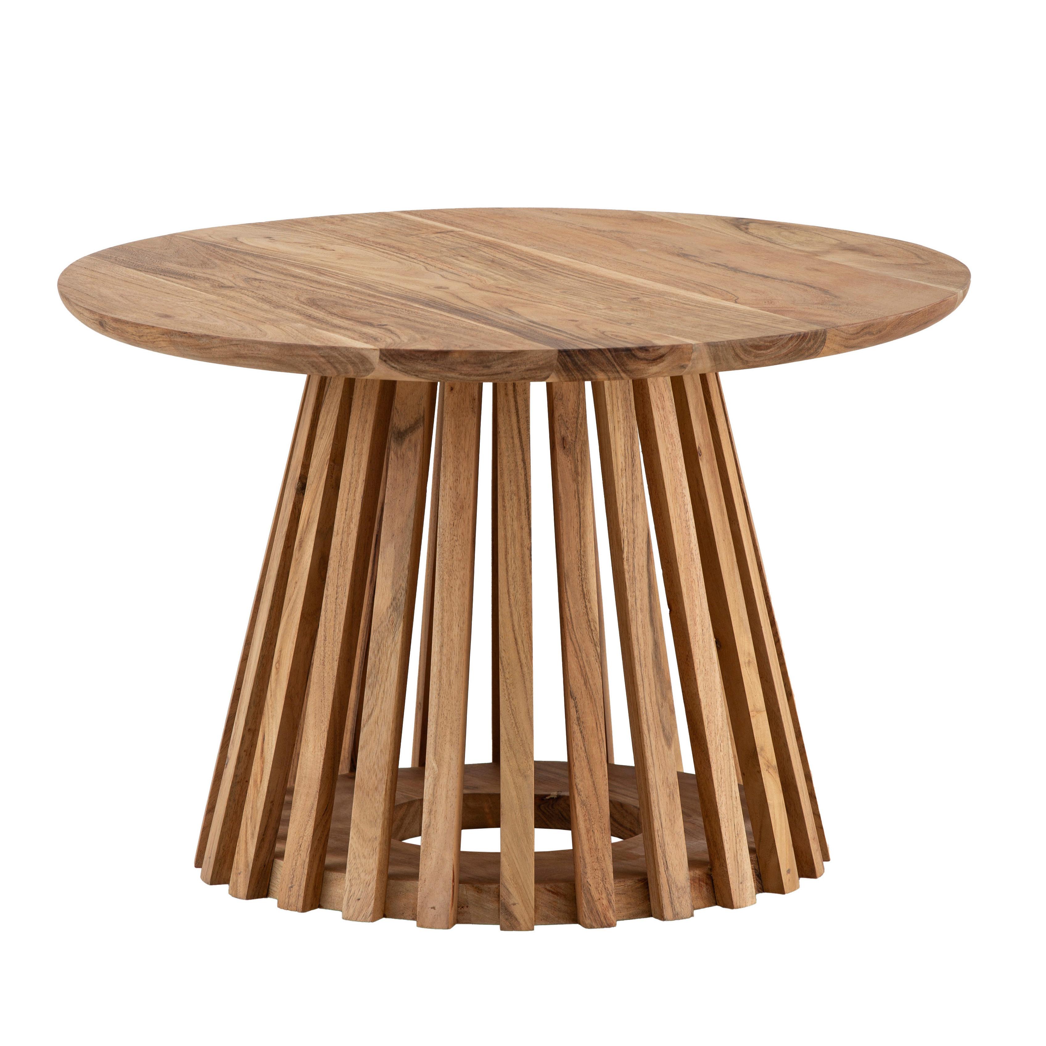 Klubska Miza Akazie, Pravi Les - barve akacije, Design, les (60/40cm) - Livetastic