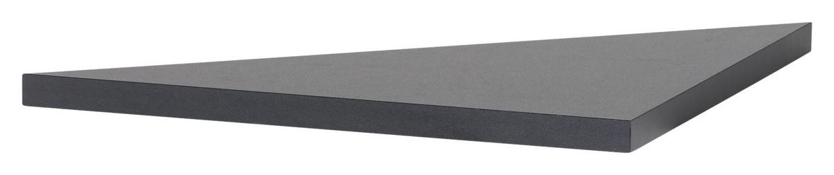 Kutna Zidna Polica Skate - antracit, Moderno, drvni materijal (35/1,8/35cm) - Modern Living