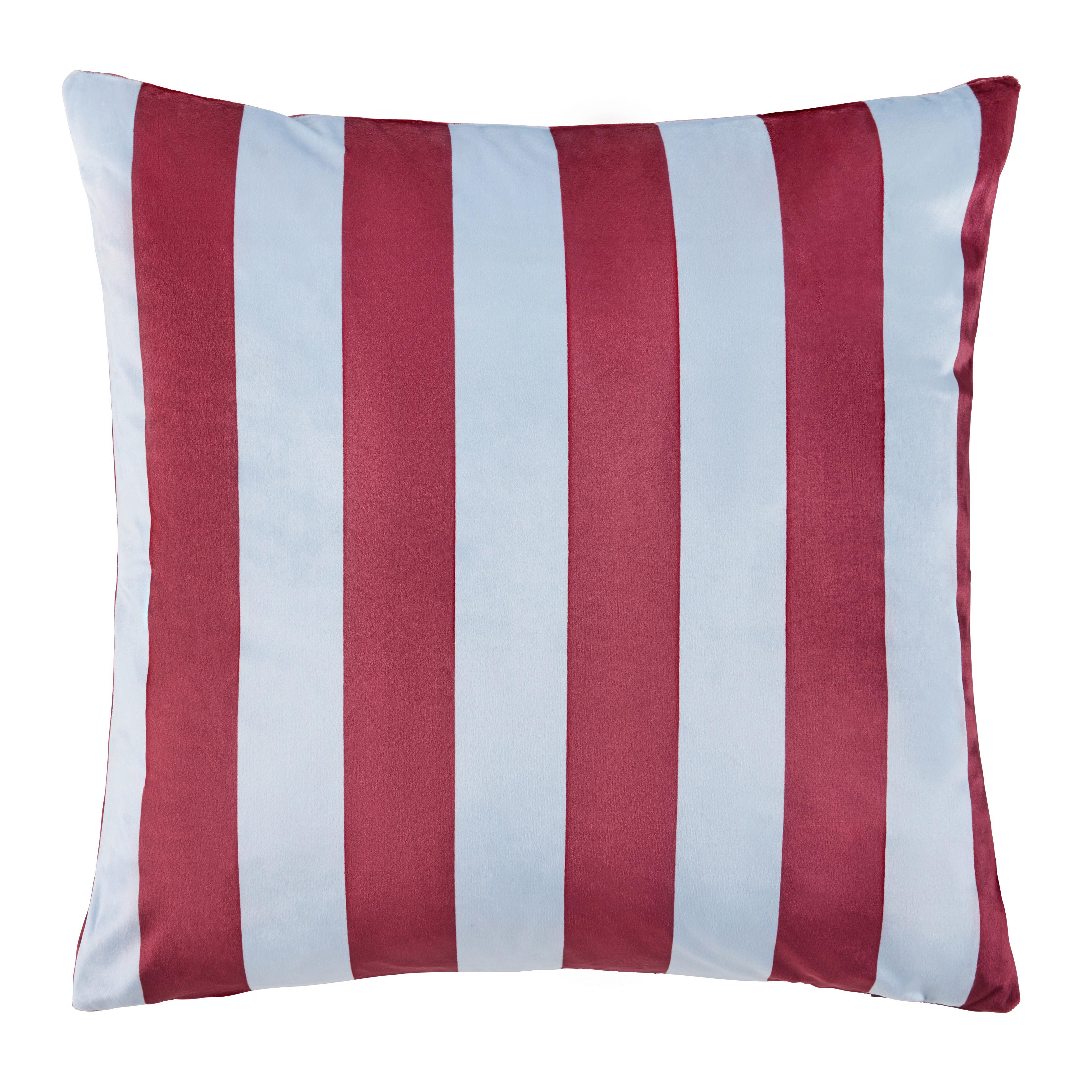 Zierkissen Malte Rot/Bordeaux ca. 45x45cm - Textil (45/45cm) - Mömax