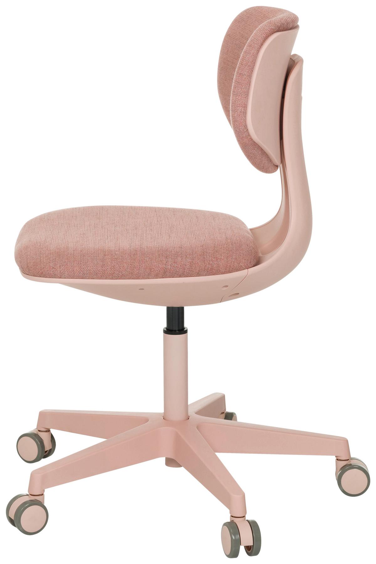 Otroški Vrtljivi Stol Kid Colore, Roza - roza, Moderno, umetna masa/tekstil (51/72- 87/51cm) - MID.YOU