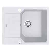 Spüle Uban, Typ:11928 in Glacier - Weiß, MODERN, Naturmaterialien/Stein (62/50cm) - Franke