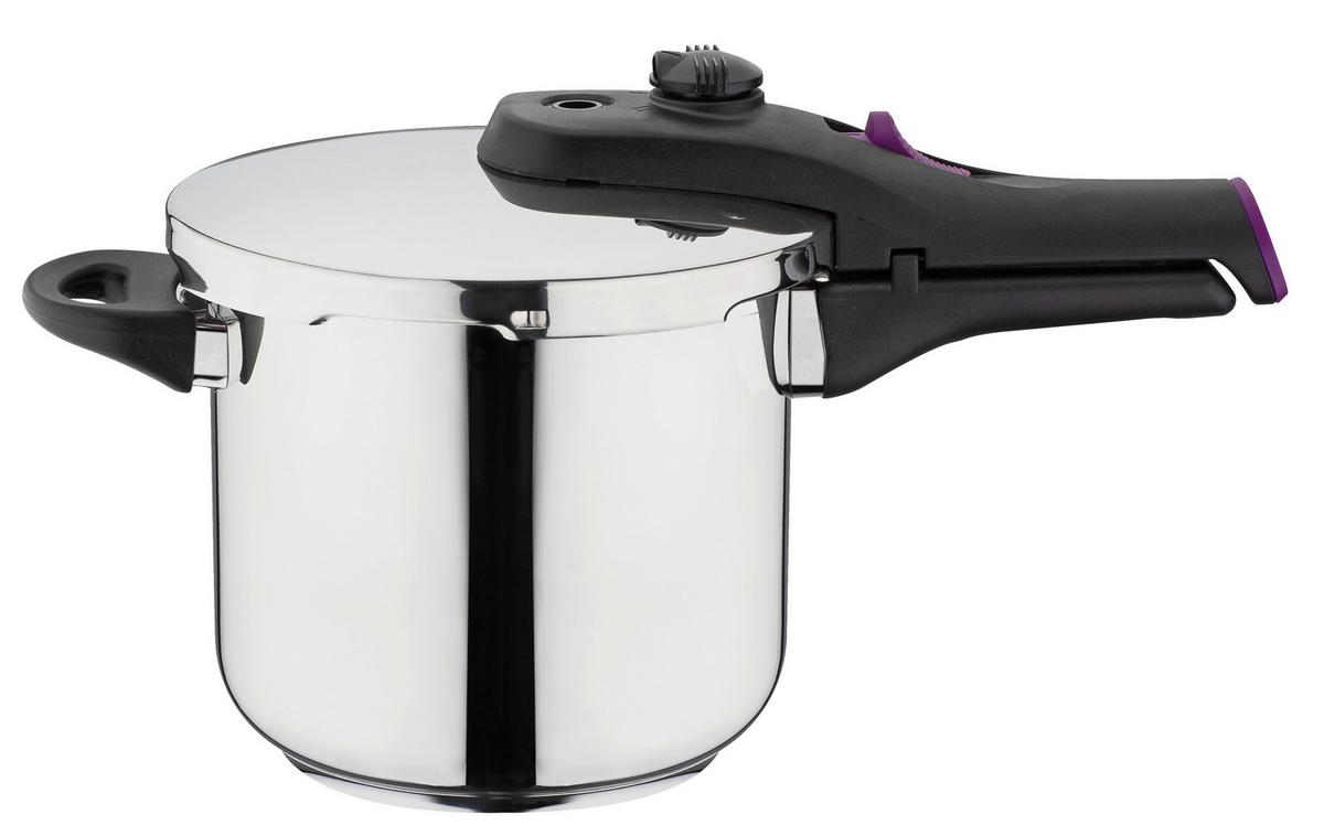 Lonec Na Pritisk Rapid - srebrne barve, Basics, kovina (18cm) - GSW