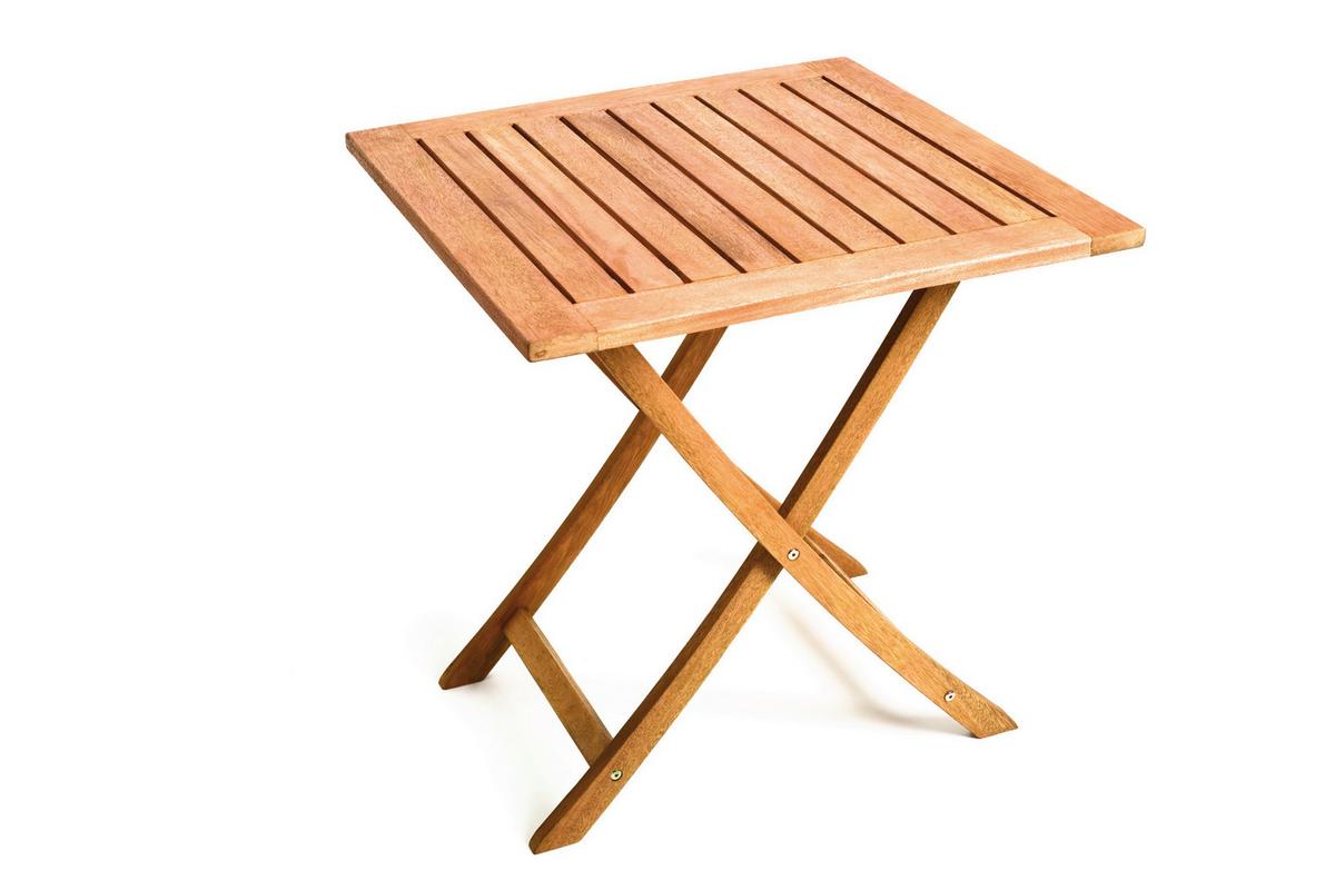 Set Za Balkon Rio, Masivno - naravne barve, Moderno, les - Gardenson