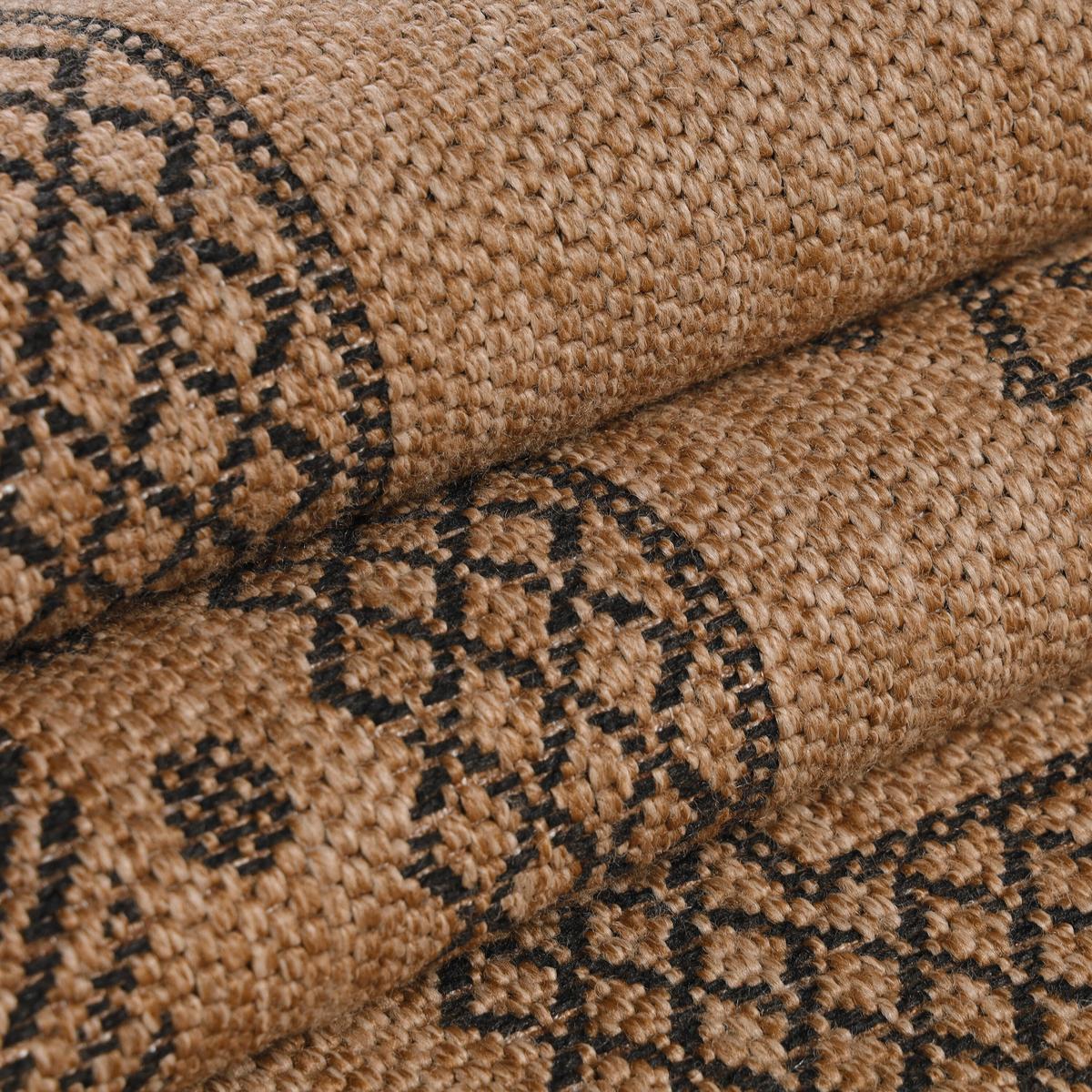 Outdoorteppich Dhaka Beige ca. 80x250cm - Beige, Basics, Textil (80/250cm) - Novel