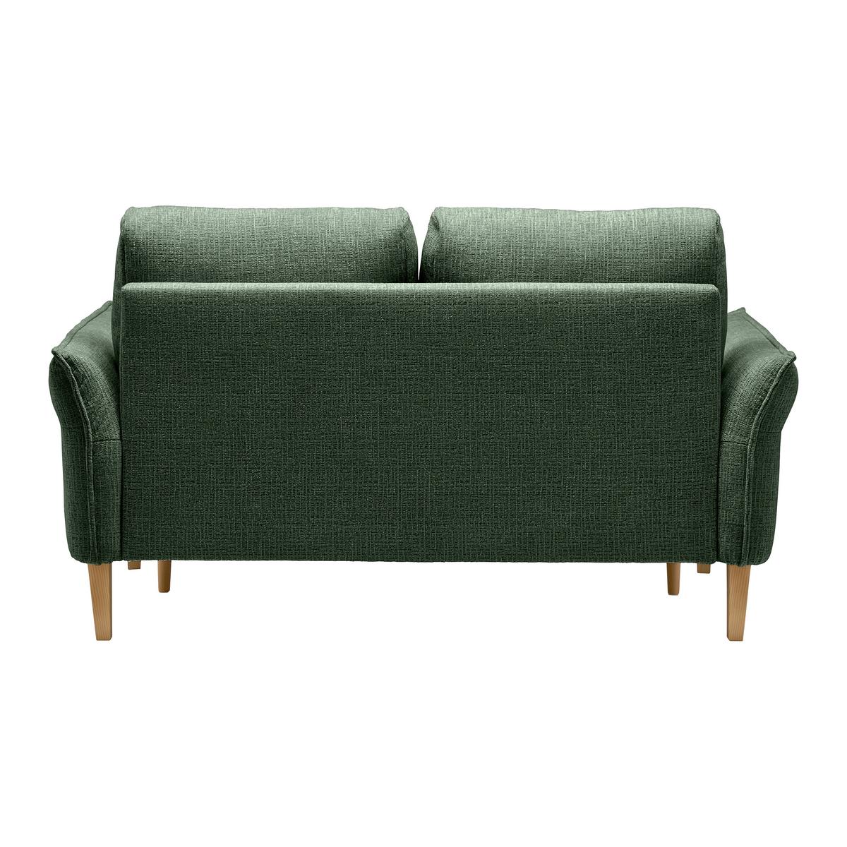 CANAPEA CU 2 LOCURI CUSTOM - verde închis/crem, Modern, textil (150/85/92cm) - Mömax