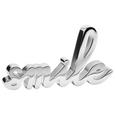 Dekorativne Črke Smile - zlata, Trendi, kovina (12,7/6,35/1,42cm) Dekorativne Črke Smile - zlata, Trendi, kovina (12,7/6,35/1,42cm)