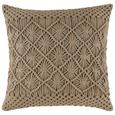 Zierkissen Grace in Beige, ca. 45x45cm - Beige, MODERN, Textil (45/45cm) - Mömax modern living Zierkissen Grace in Beige, ca. 45x45cm - Beige, MODERN, Textil (45/45cm) - Mömax modern living