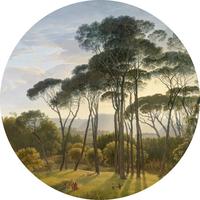 METALLBILD UMBRELLA PINES - Basics, Metall (40/0.3/0.3cm)