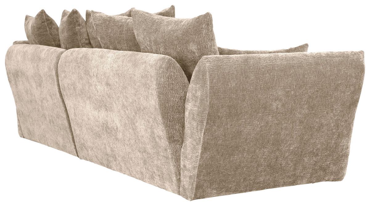Kutna Garnitura Cammellio - crna/taupe, Moderno, tekstil (296/189cm) - Mömax