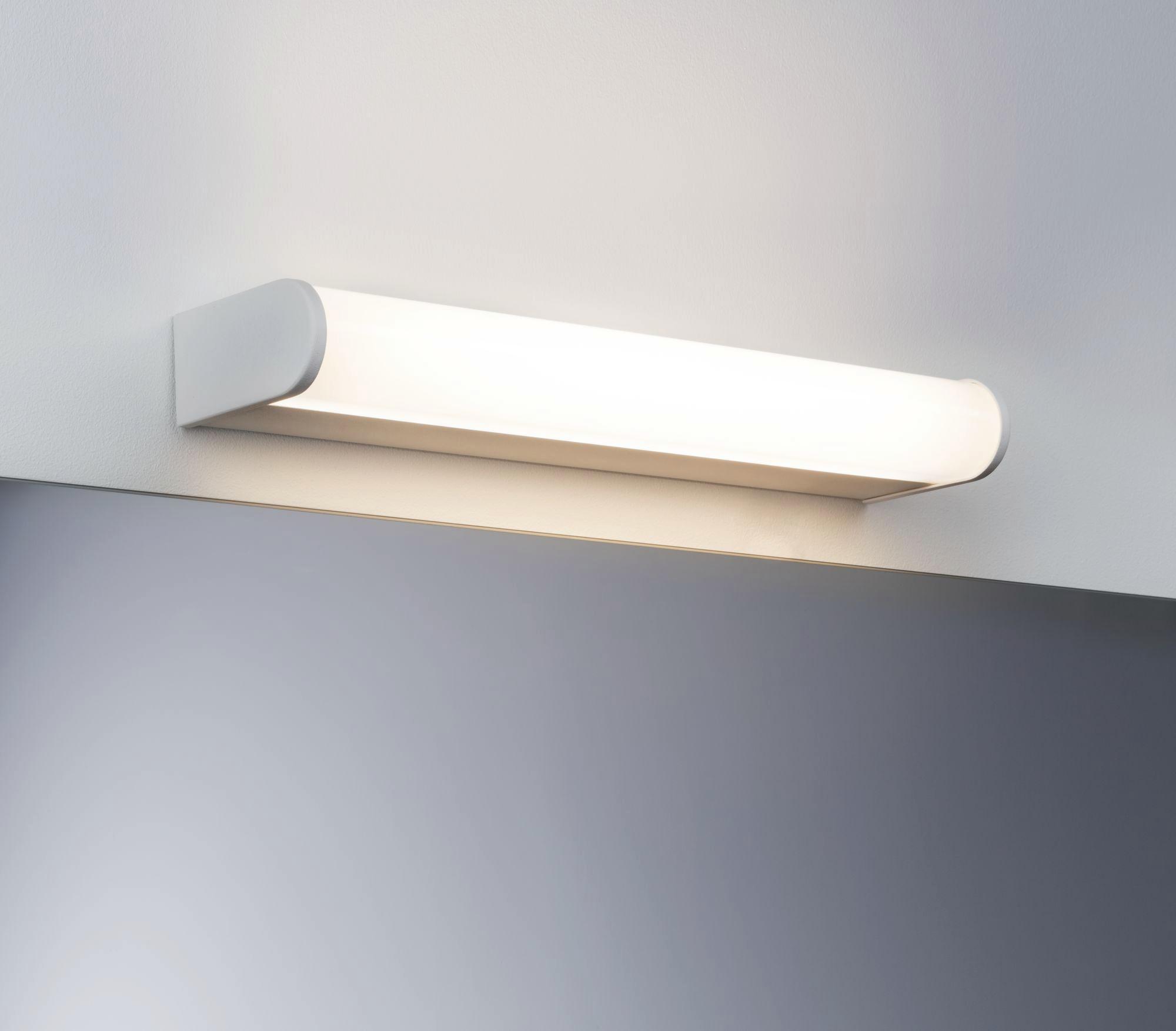 LED-Wandleuchte max. 9 Watt 'Arneb' - Weiß, Design, Kunststoff/Metall (32,6/4/7,8cm)
