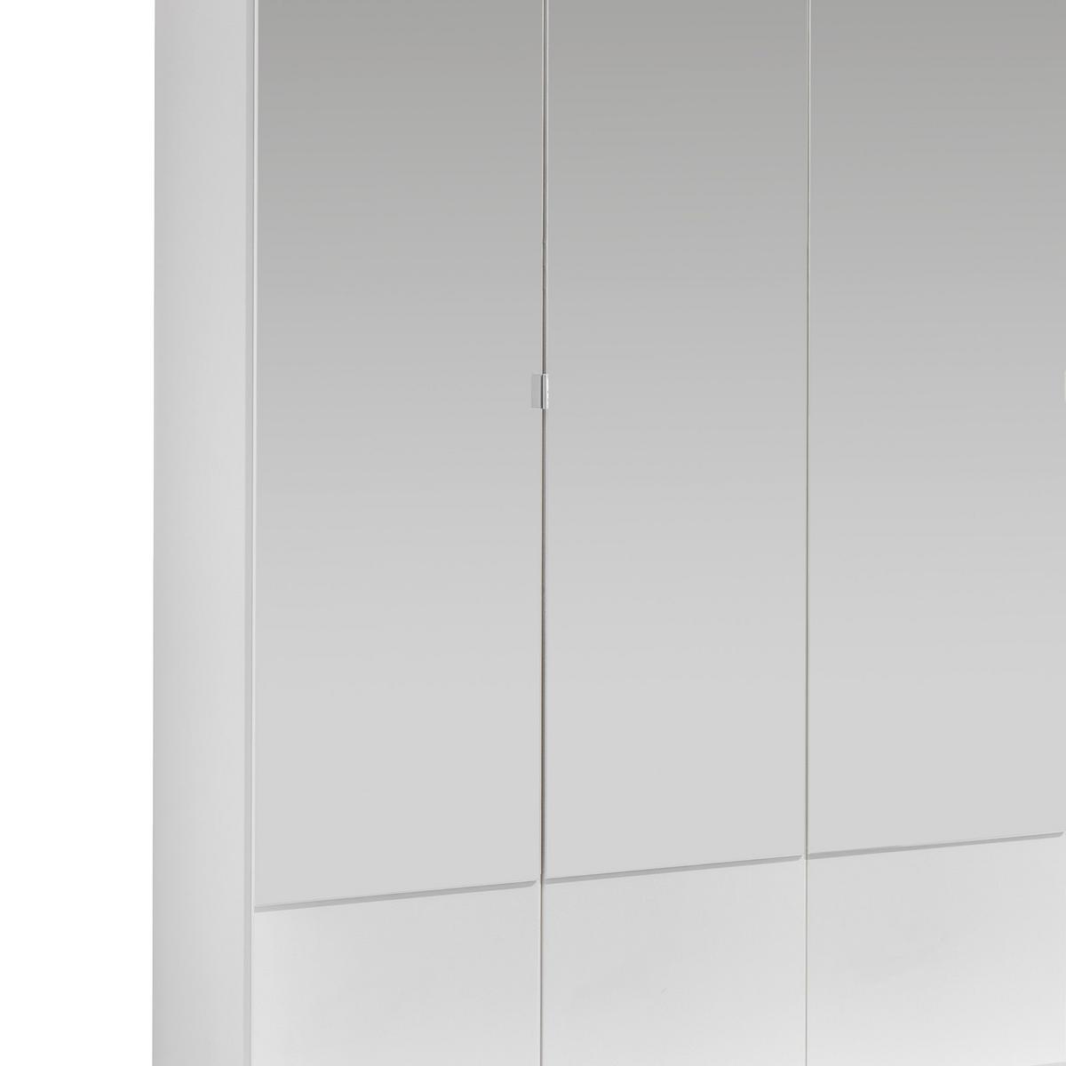 Ormar S Klasičnm Vratima Imago - bijela/boje aluminija, Konvencionalno, staklo/drvni materijal (180/199/58cm) - Modern Living