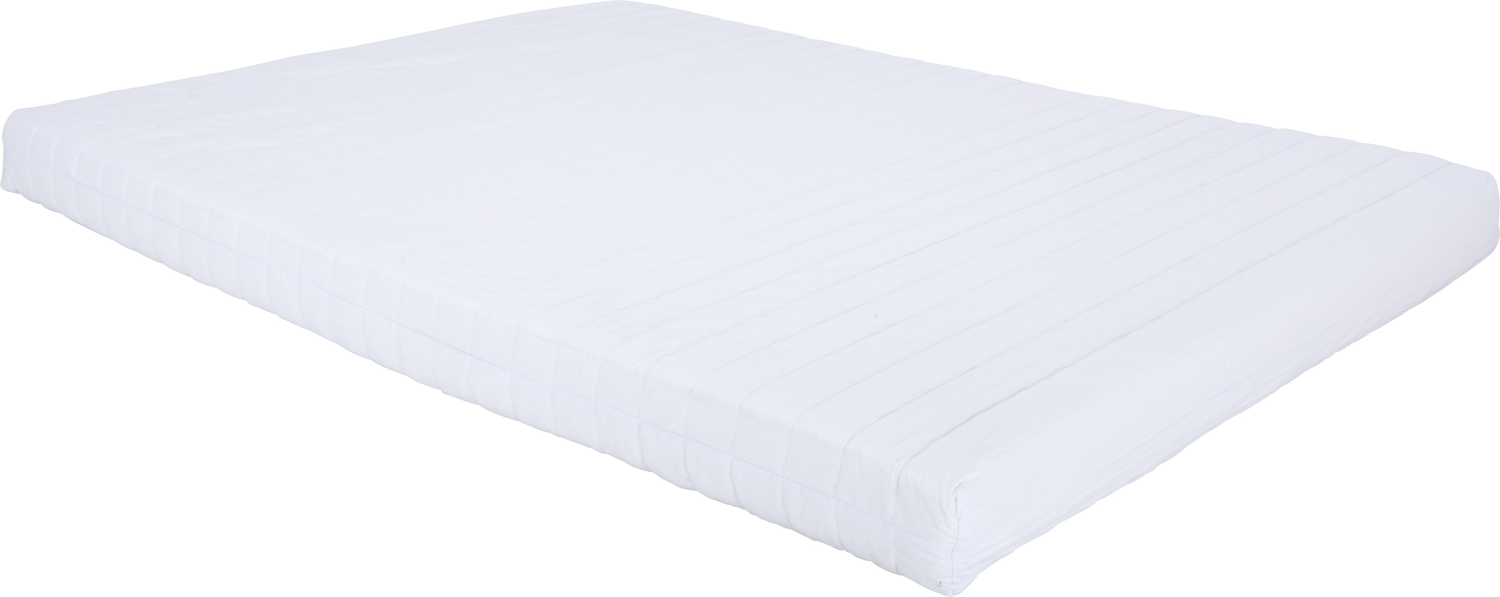 Komfortschaummatratze Micro H1 ca. 90x200cm - Weiß, Textil (90/200cm) - Based