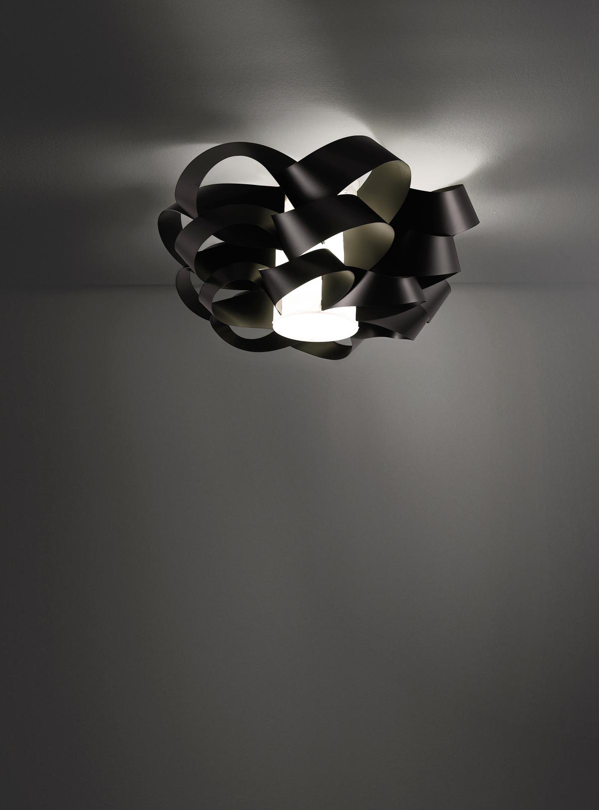 LAMPA SUFITOWA CLO/P/50/NE SCHWARZ - czarny, Konventionell, tworzywo sztuczne (50/24cm)