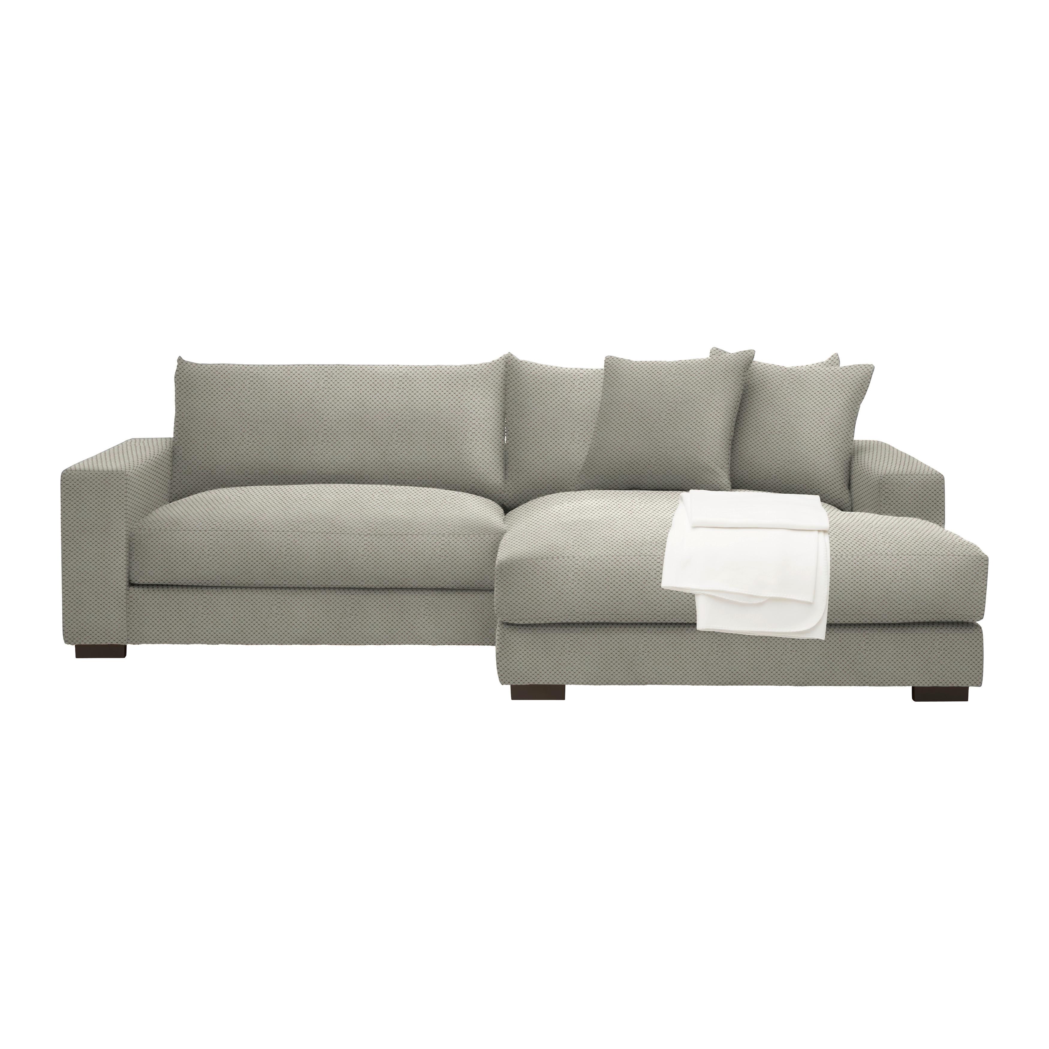 Ecksofa Pedro Taupe - Taupe, MODERN, Textil (265/83/180cm) - Mömax