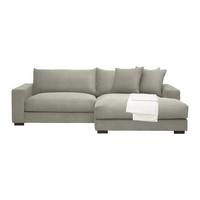 Ecksofa Pedro Taupe - Taupe, MODERN, Textil (265/83/180cm) - Mömax