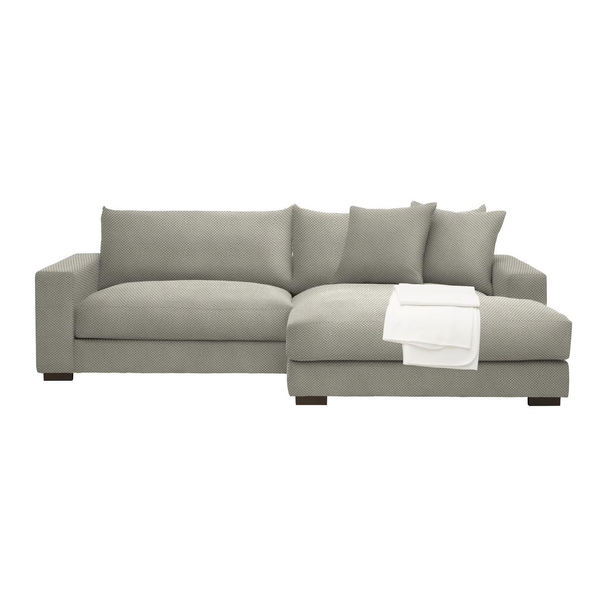Ecksofa Pedro Taupe - Taupe, MODERN, Textil (265/83/180cm) - Mömax