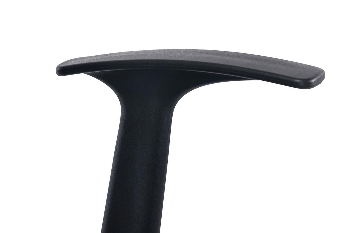 KRZESŁO OBROTOWE PARKER    -XORA- - czarny/szary, Modern, tworzywo sztuczne/metal (60/86-98/60cm) - Xora