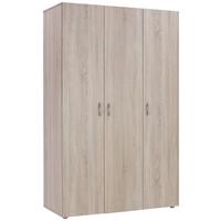 armoire in Sonoma Eiche - Grau/Sonoma Eiche, Konventionell, Holzwerkstoff/Kunststoff (110,7/179/51,9cm) - Based