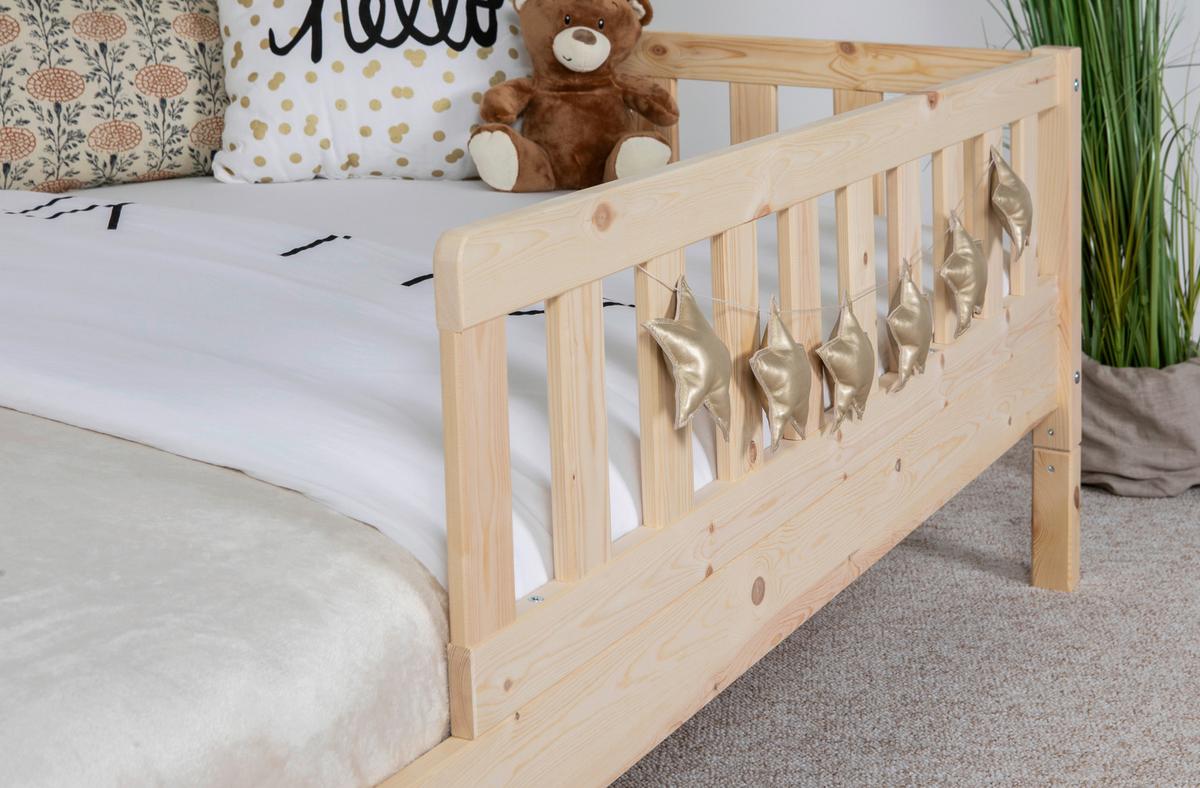 Kinder-/Jugendbett Duo ca. 120x200 cm Kiefer massiv - Naturfarben, MODERN, Holz (120/200cm) - MID.YOU