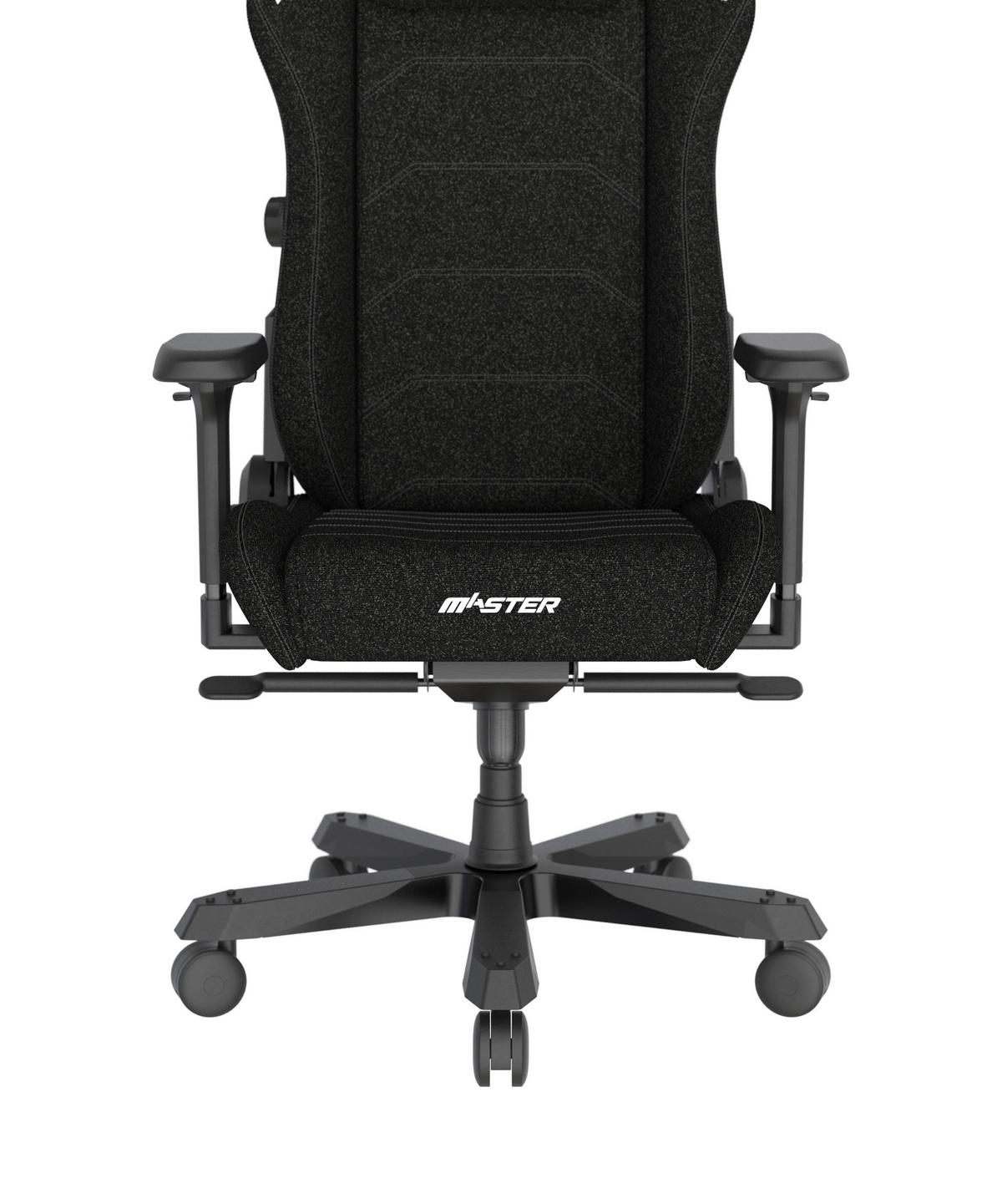 Gamingstuhl Master Schwarz - Schwarz, KONVENTIONELL, Textil/Metall (70/133/70cm) - Dxracer