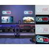 LED-DEKORATIONSLAMPA ONI - vit/transparent, Modern, plast (40/14/1,3cm) - Mömax
